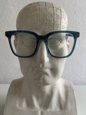 Eyebuydirect Kenneth Teal Glasses Frame Only Square Teal Acetate Full-Rim